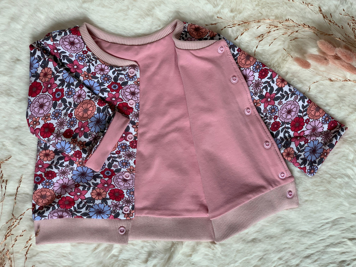 Veste réversible et évolutive Flora