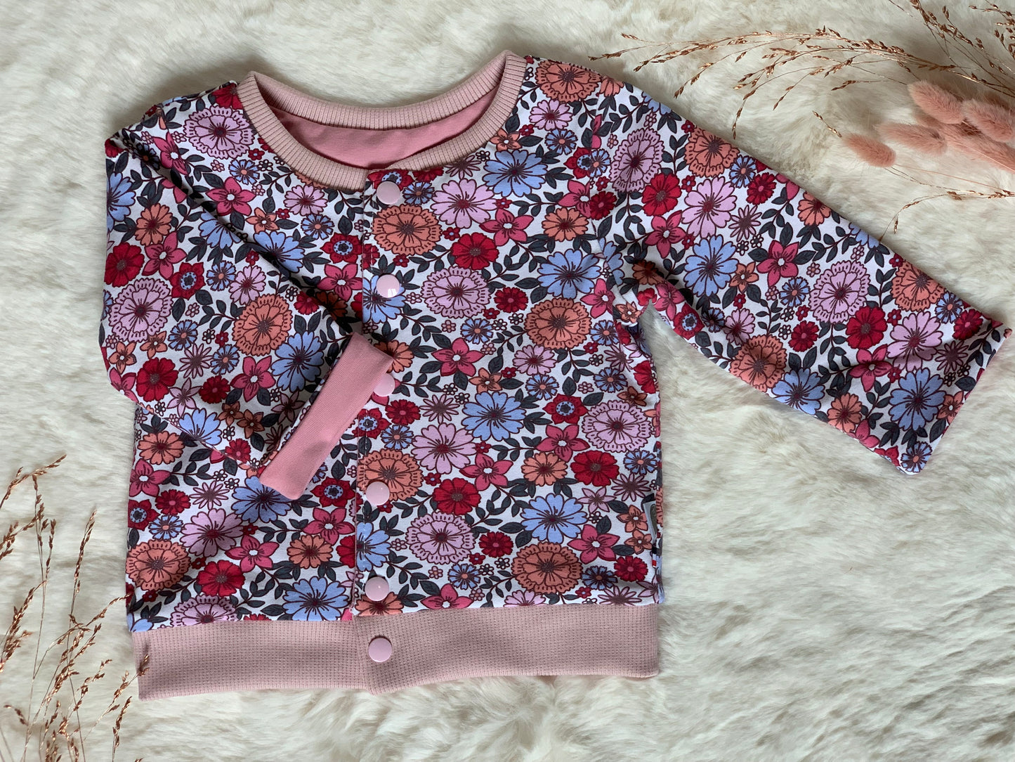 Veste réversible et évolutive Flora