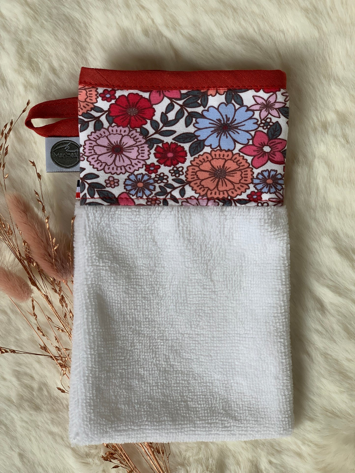 Gant de toilette Flora