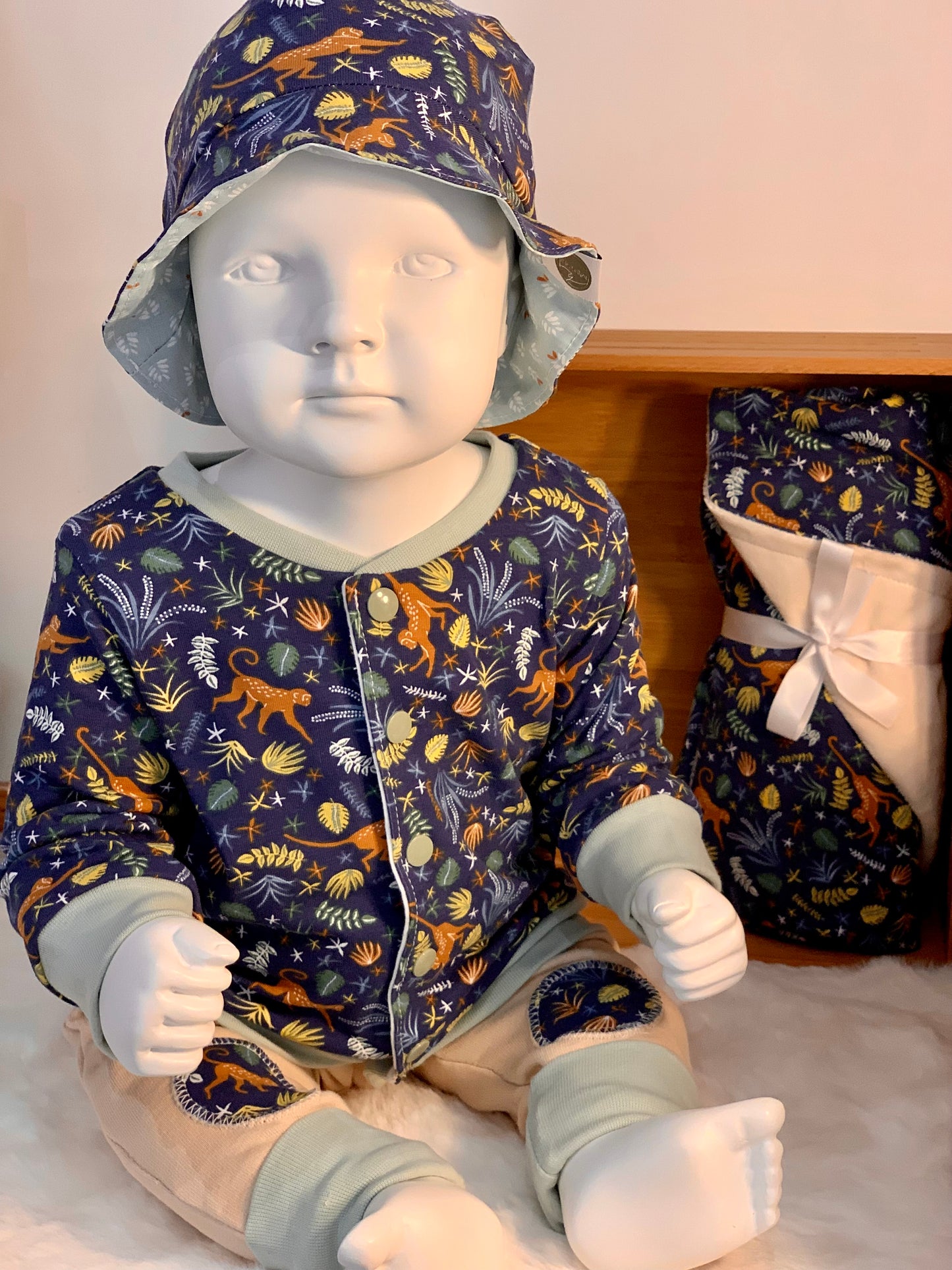 Veste réversible et évolutive Ouistiti